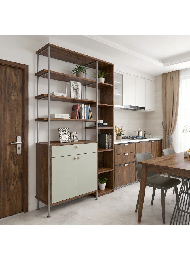 Vintage Walnut Wood Contact Paper, Peel and Stick Self-Adhesive Wallpaper, Extra Thick, Decorative Vinyl Waterproof, 300 x 40cm - Image 3